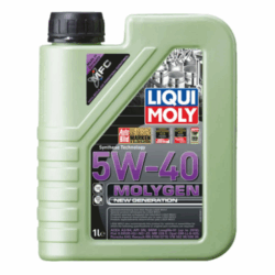 Aceite De Motor Sintético Molygen New Generation 5W40 1 Litro